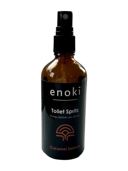 Caramel deluxe toilet spritz