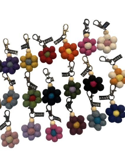 flower keyrings